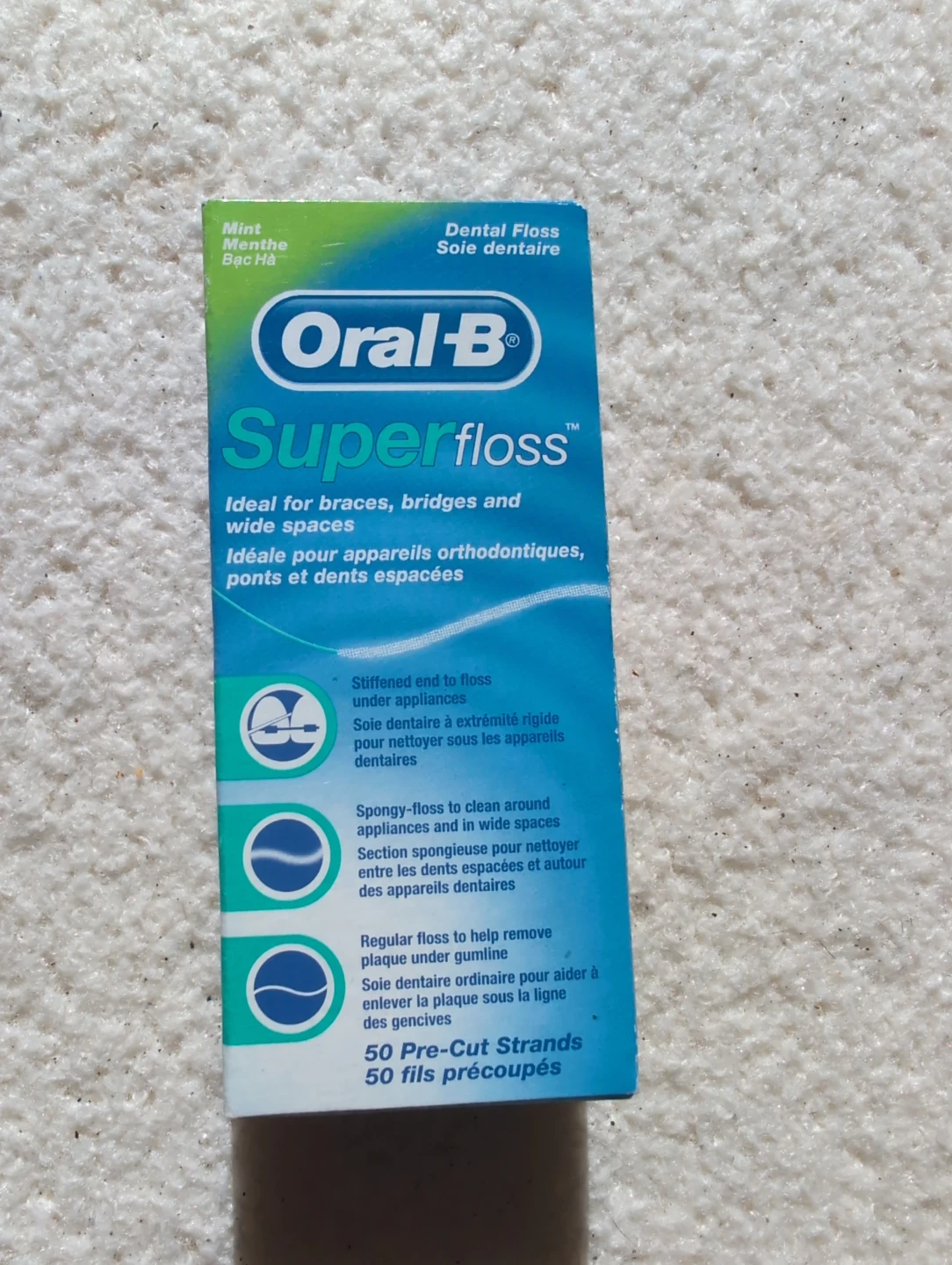 Oral-B Superfloss Dental Floss Mint