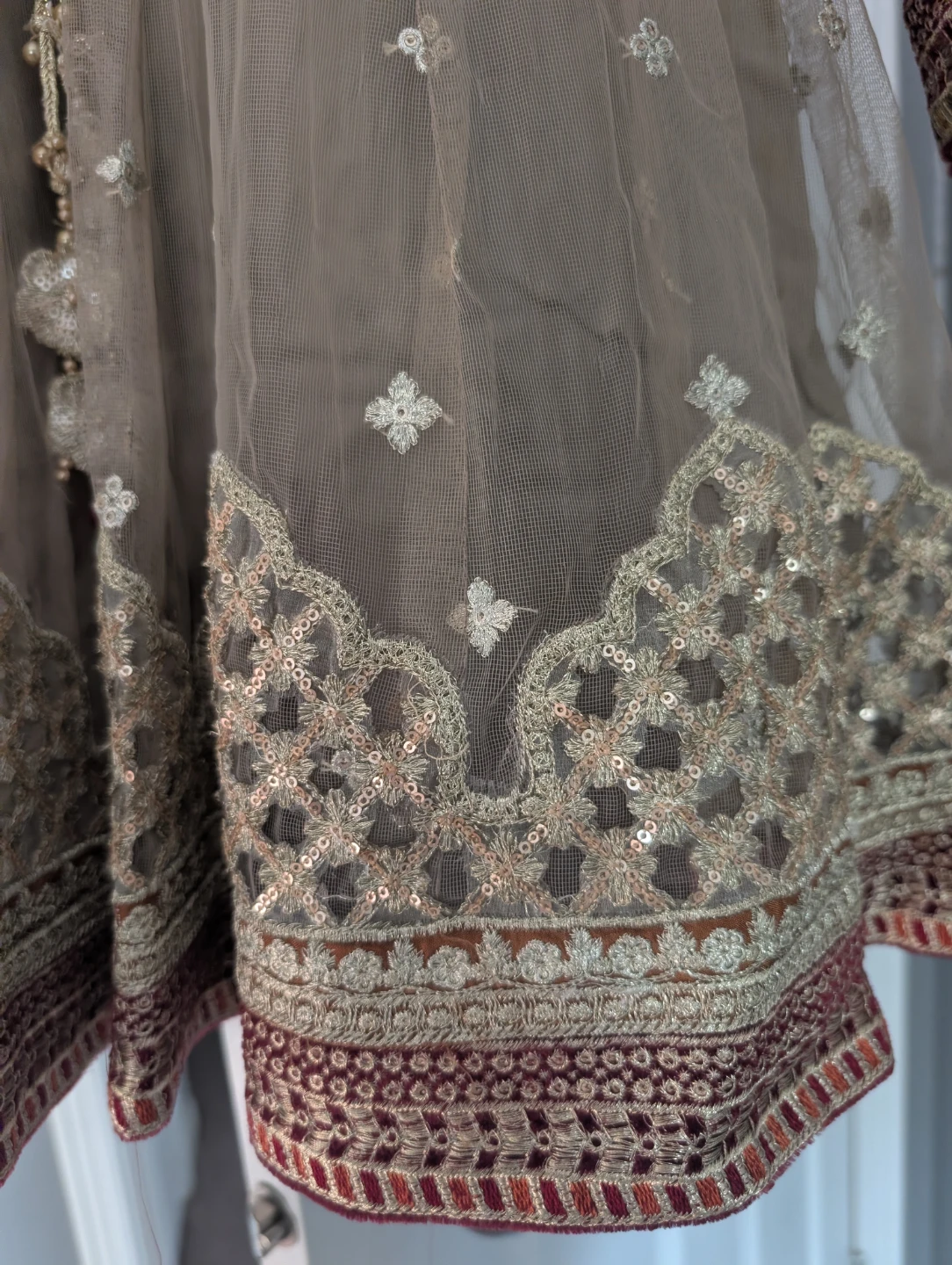 Embellished Net Dress - photo 4