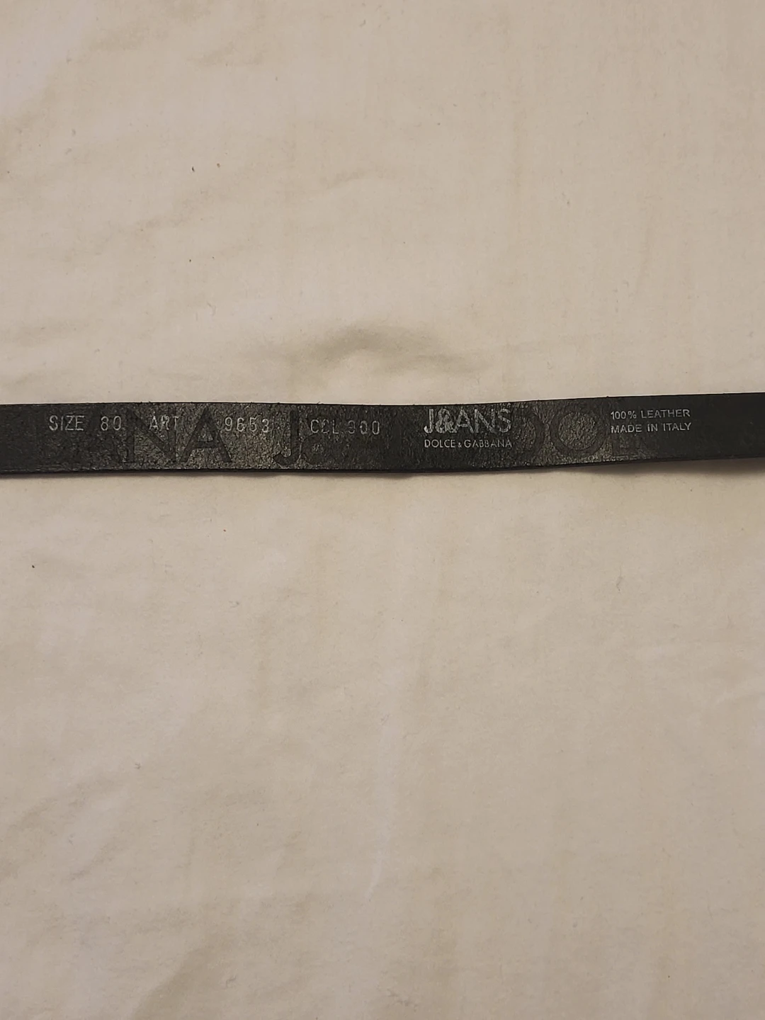 Dolce & Gabbana J&ANS Leather Belt - photo 4