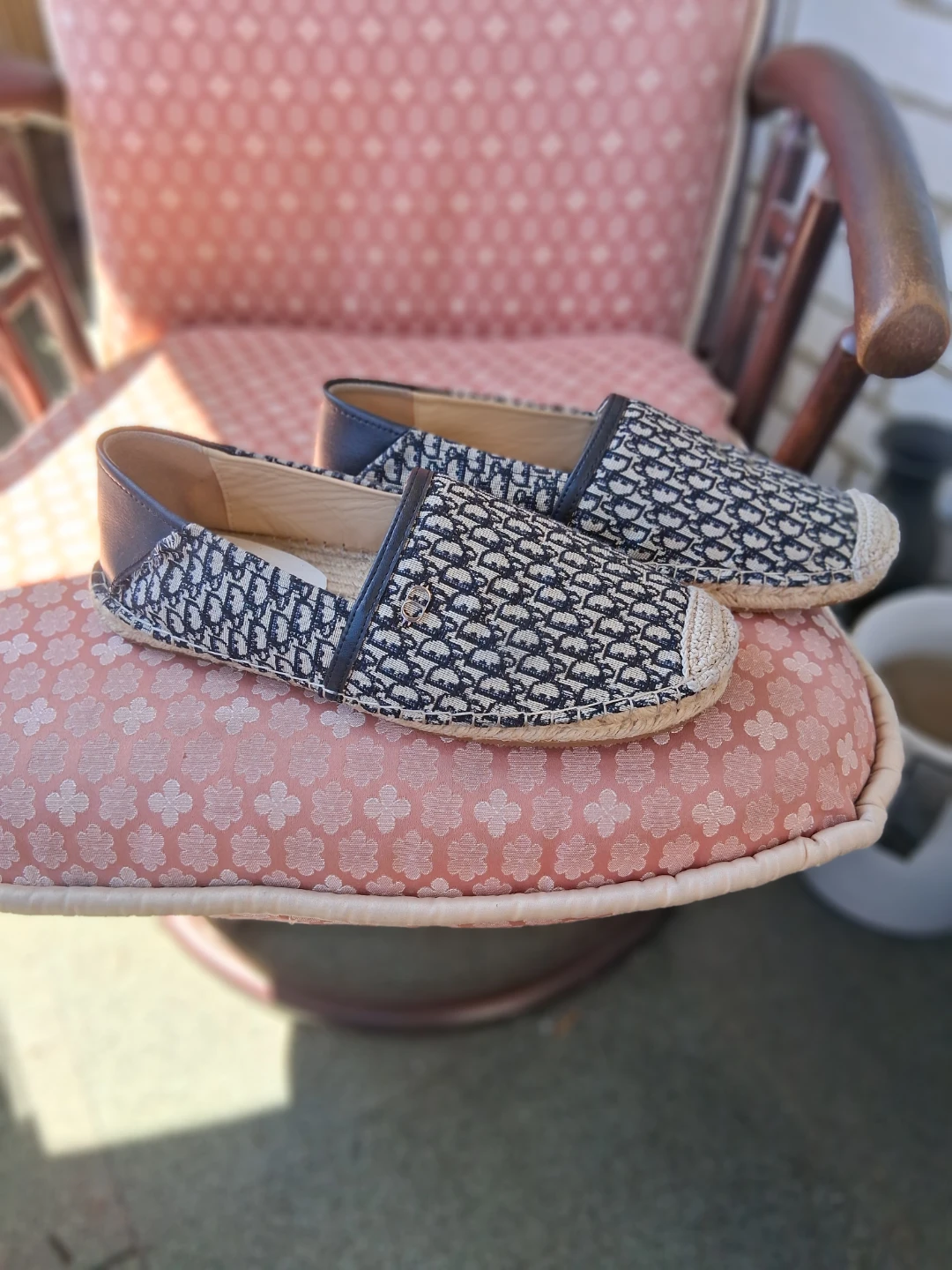 Mens Dior Espadrille Flats/ size 9