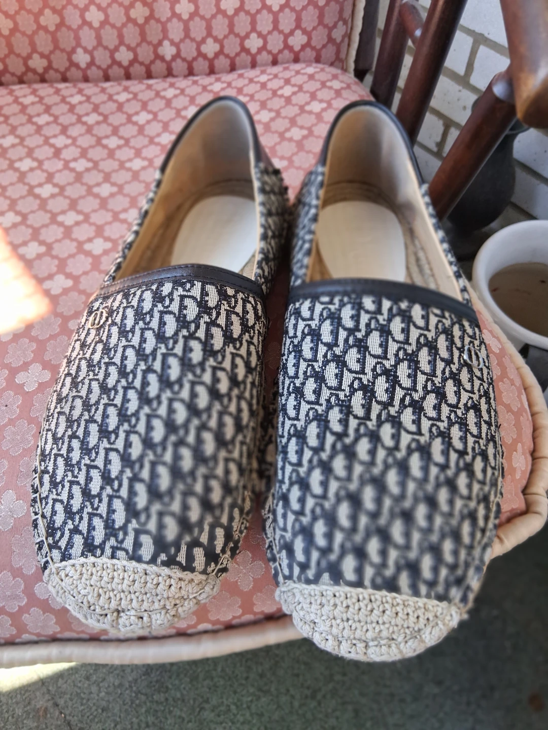 Mens Dior Espadrille Flats/ size 9 - photo 5