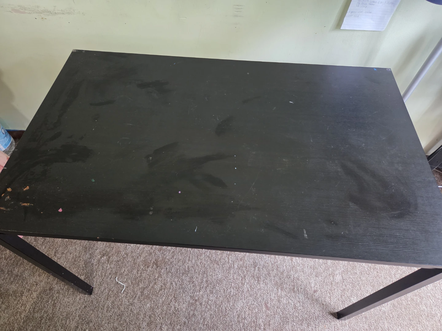 Black Metal Frame Desk - photo 3