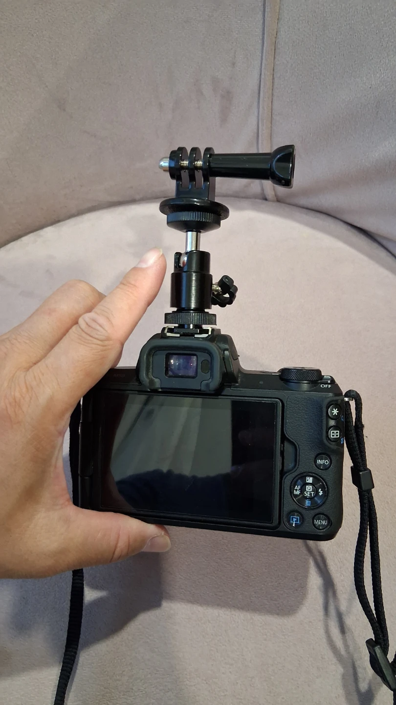 Flashlight camera extension arm for phone insta360 GoPro adaptor - photo 4