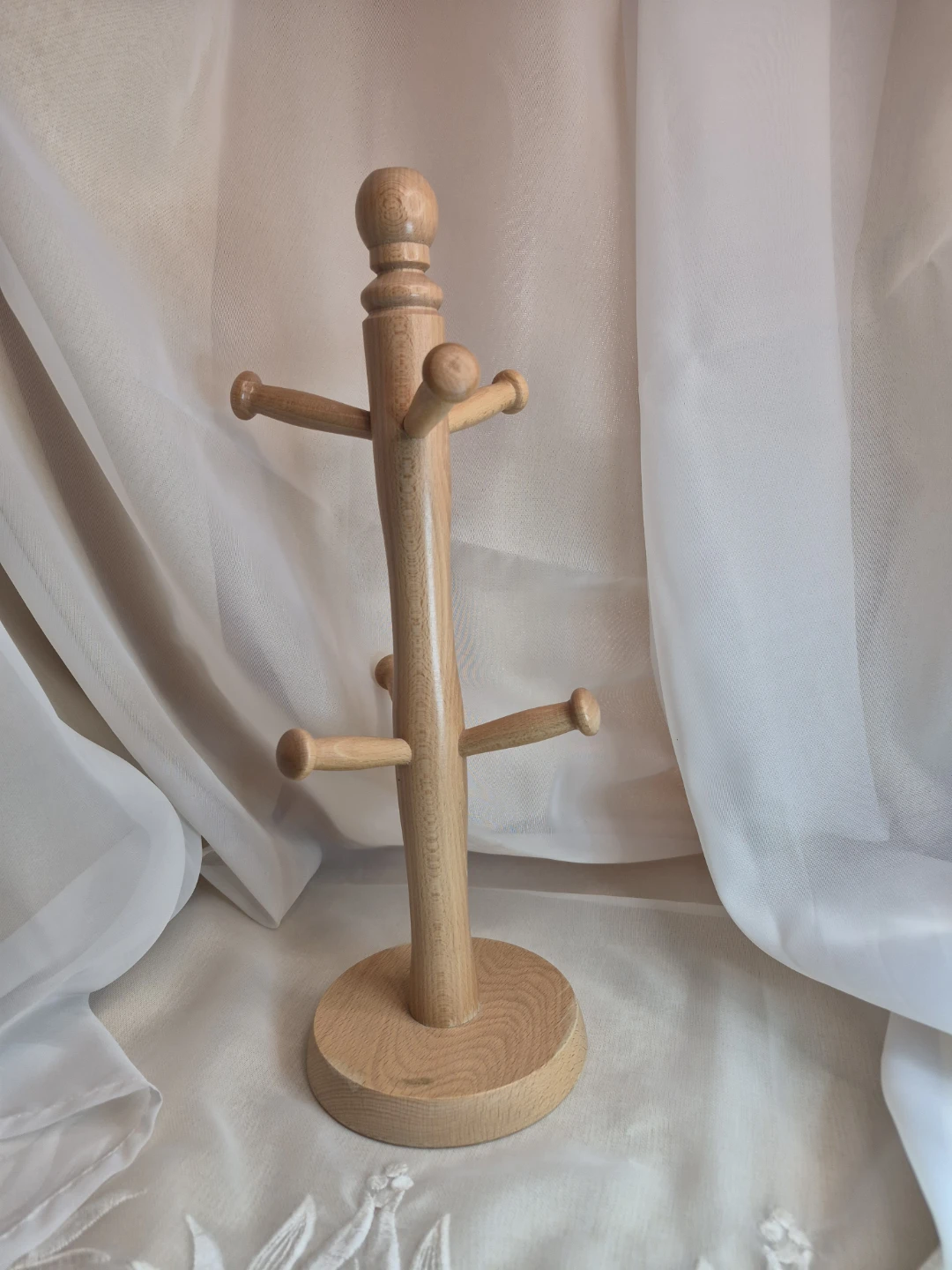 13 3/4" Wooden Mug Etc. HOLDER - photo 2
