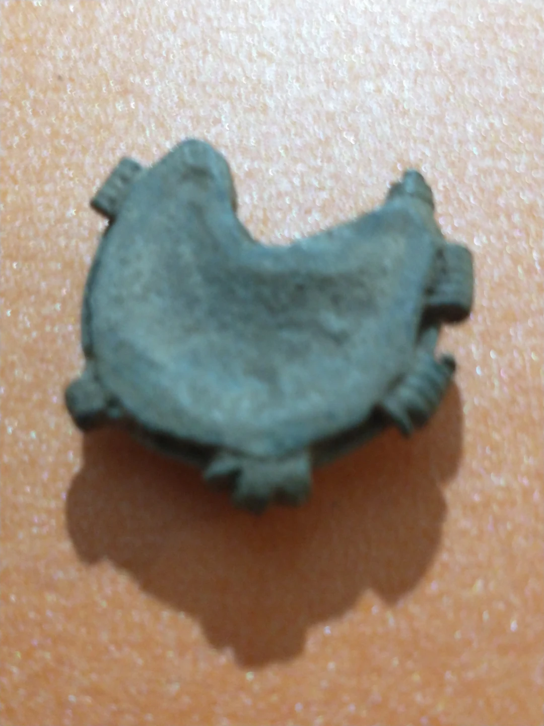 Ancient Roman Bronze Brooch or Medallion - photo 4