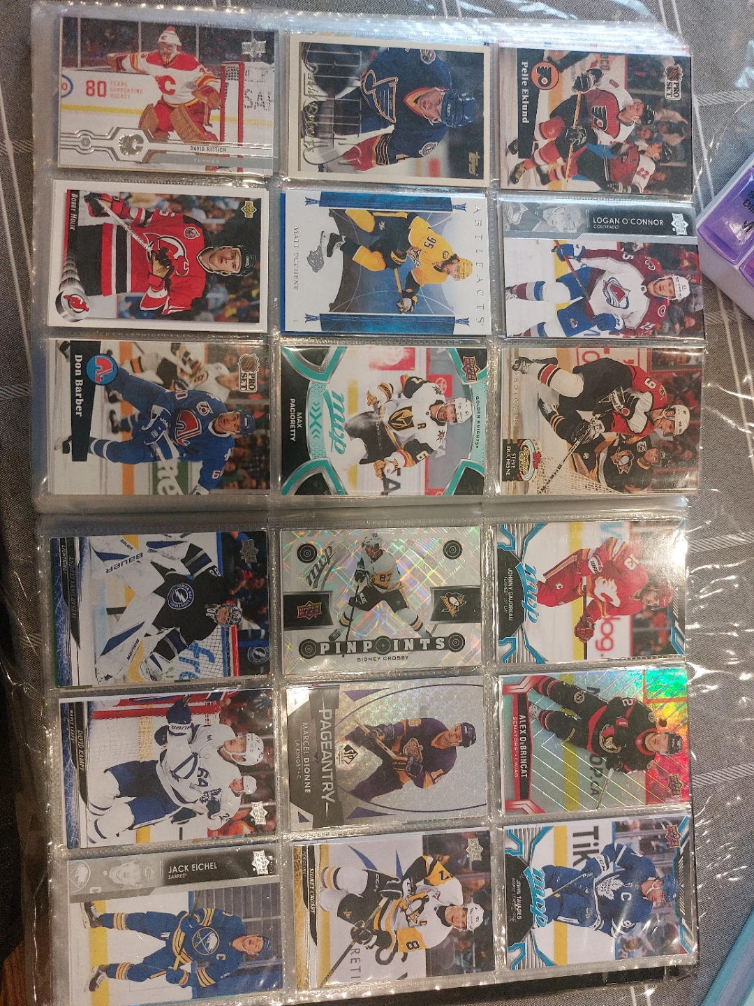 Collection of NHL Hockey Cards