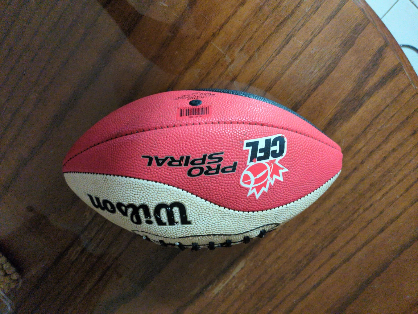 Wilson CFL Pro Spiral Football
