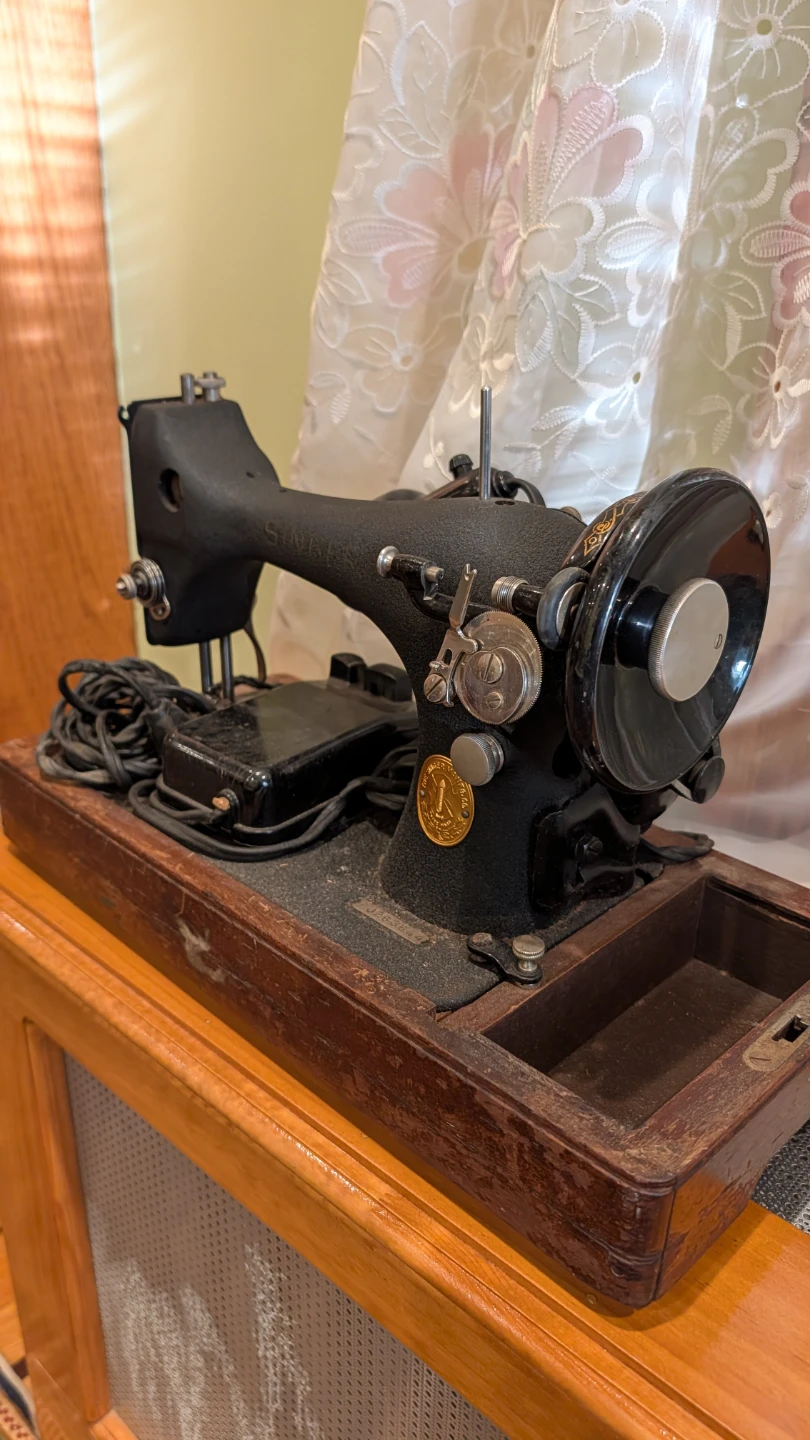 Vintage Singer sewing machine