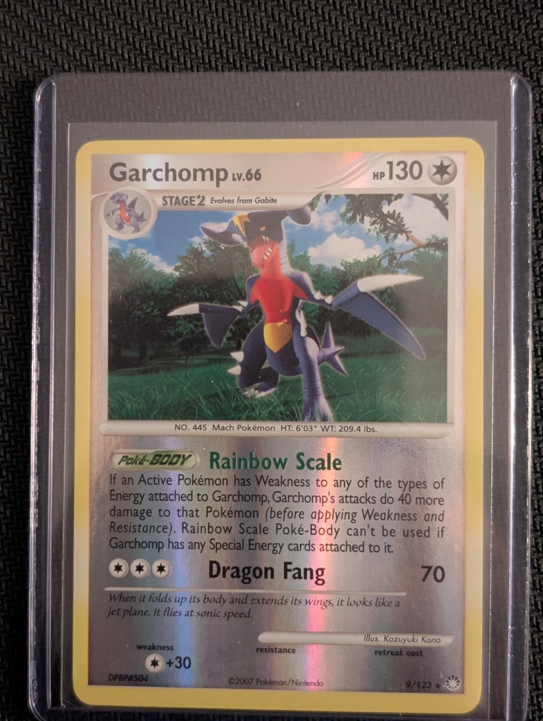 Garchomp Reverse Holo Mysterious Treasures 9/123 - Pokemon - photo 3