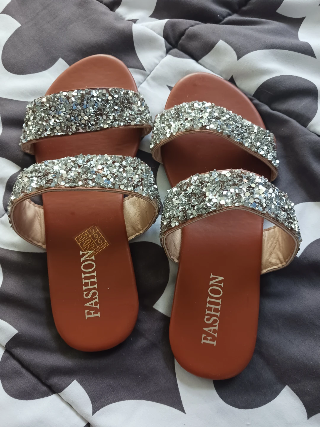 Sparkly Fashion Slides