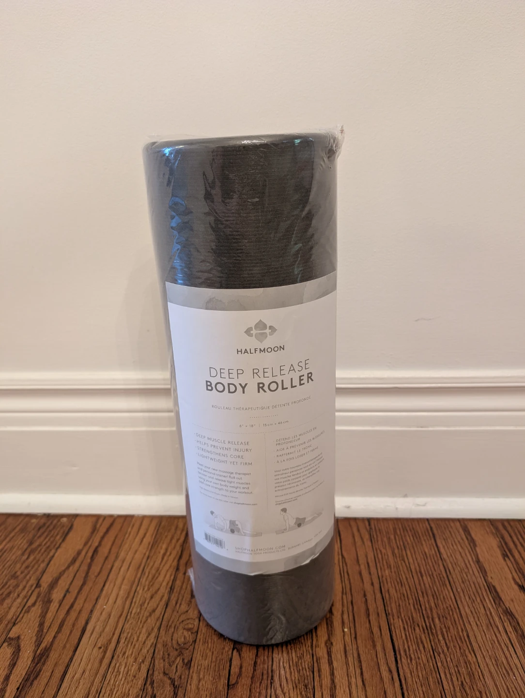 Halfmoon Yoga Set - blocks, strap and roller - photo 2
