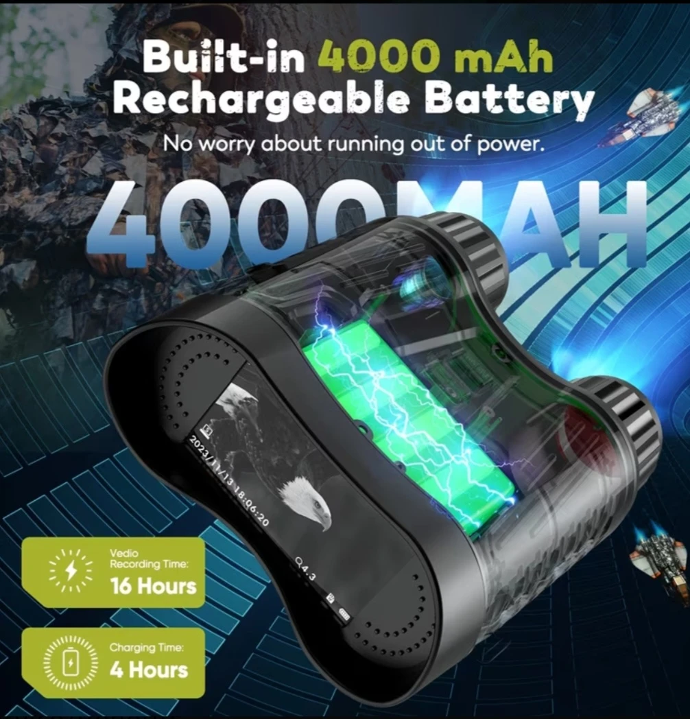 Brand New 4K Ultra HD Night Vision Binoculars - photo 2