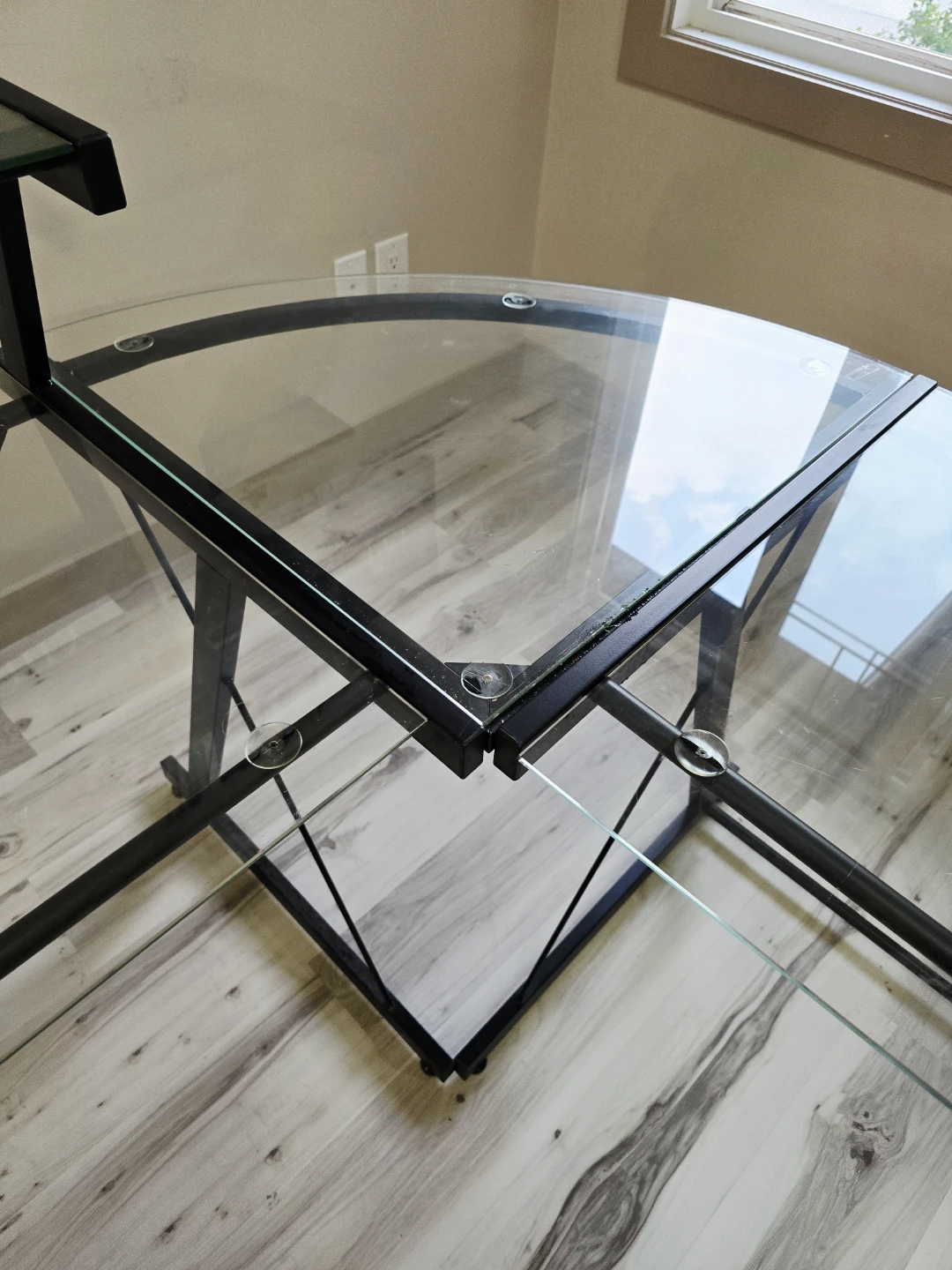 Glass table office chair - photo 2