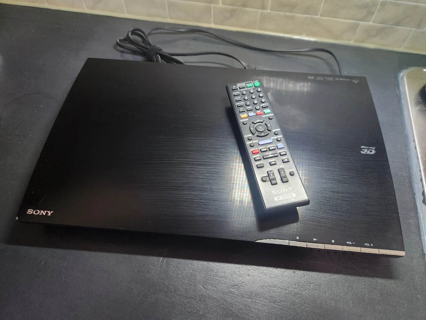 Sony Blu-ray 3D Player with Remote