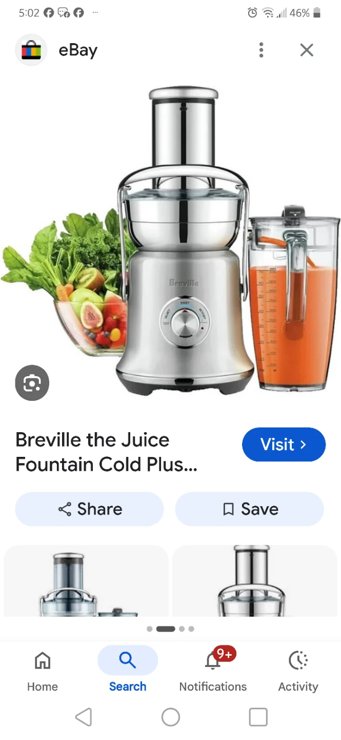 Breville the Juice Fountain Cold Plus Juicer - photo 3