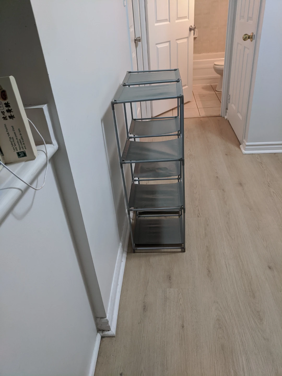 8 tier grey fabric  rack - photo 2
