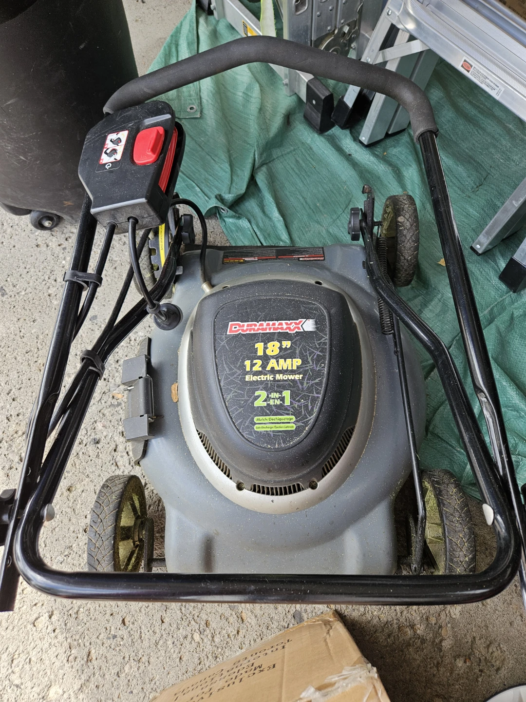 DURAMAXX 18" 12 AMP Electric Mower
