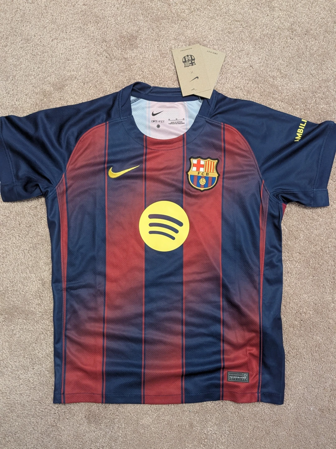 Nike  FC Barcelona 2025-26 home Jersey