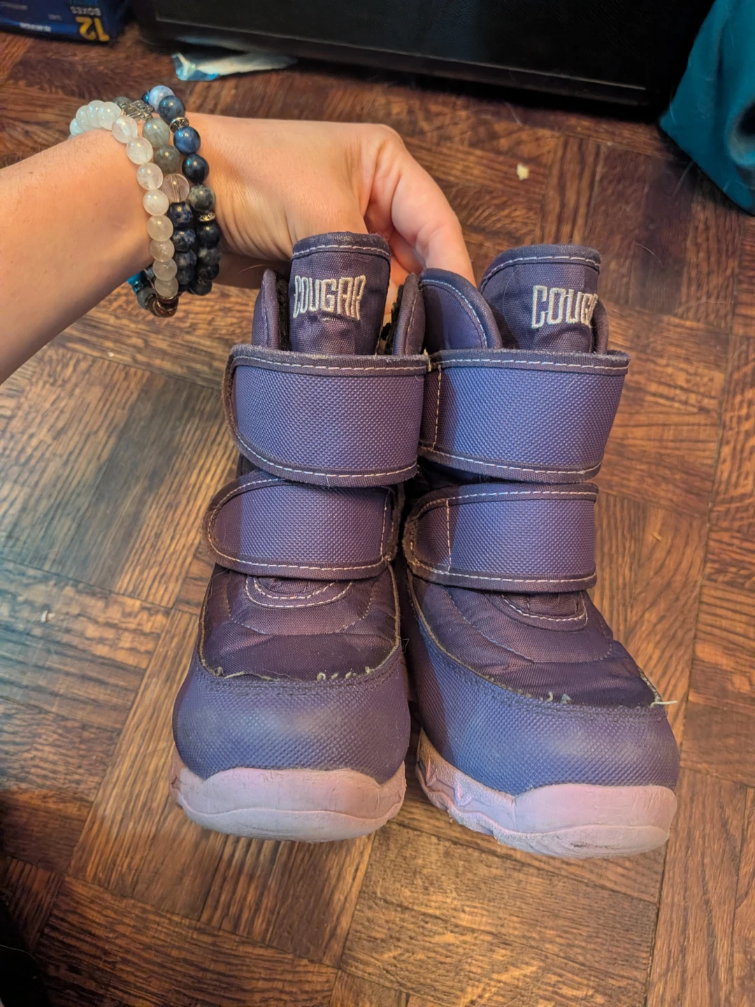 Cougar purple waterproof snow boots - photo 2