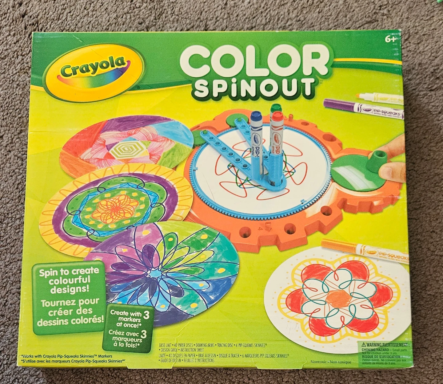 NEW! Crayola Color Spinout