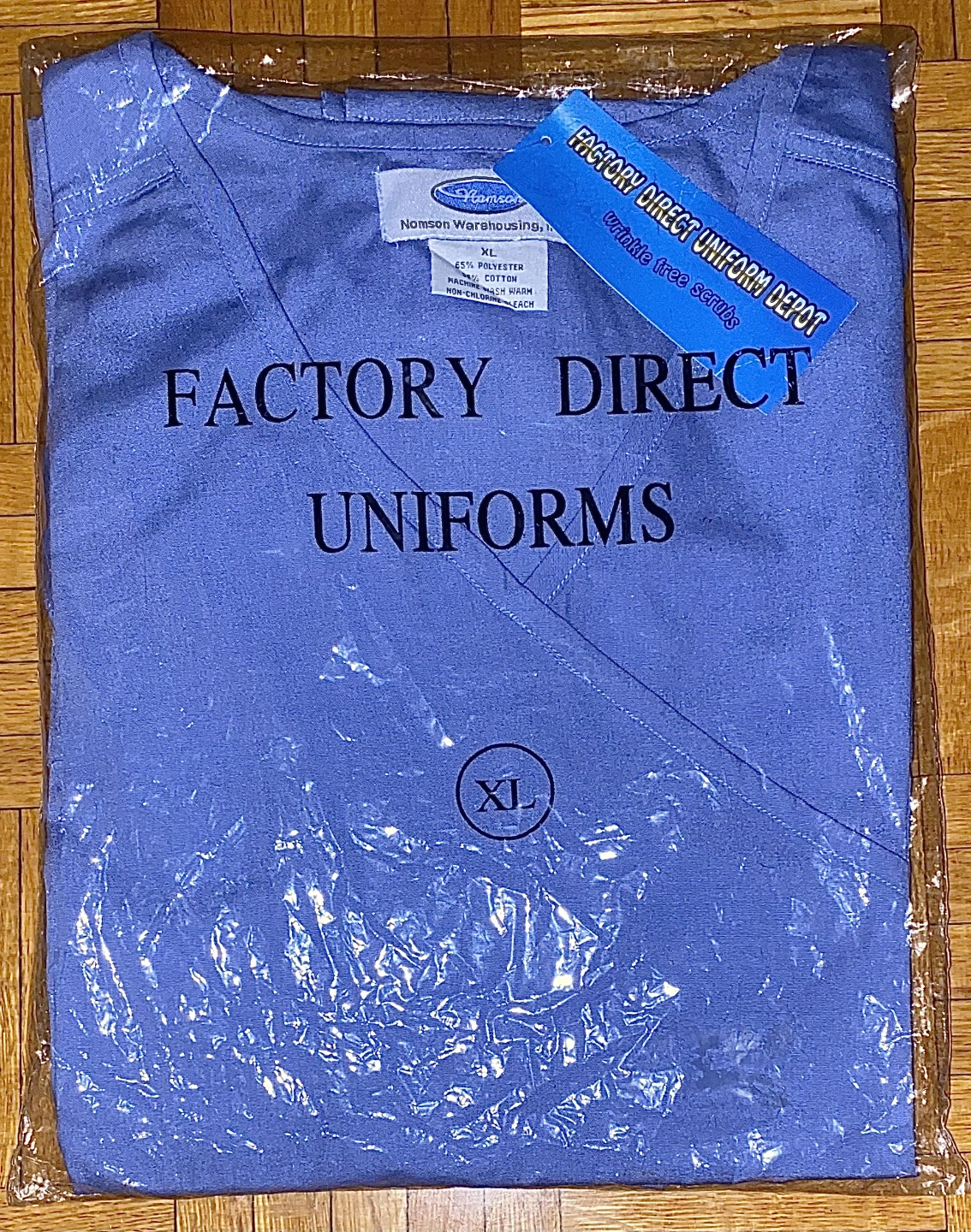 Medical Uniform Scrub Set (Top & Pants) - Size XL (NEW)