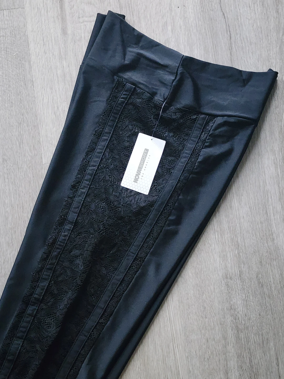 NovaSport Black Lace Leggings (NEW) - photo 2