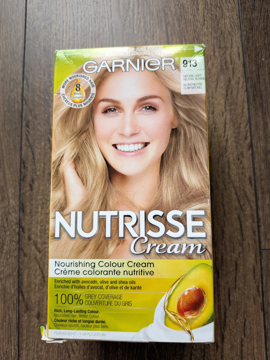 Garnier Nutrisse Cream Hair Colour 913 – Natural Light Blonde