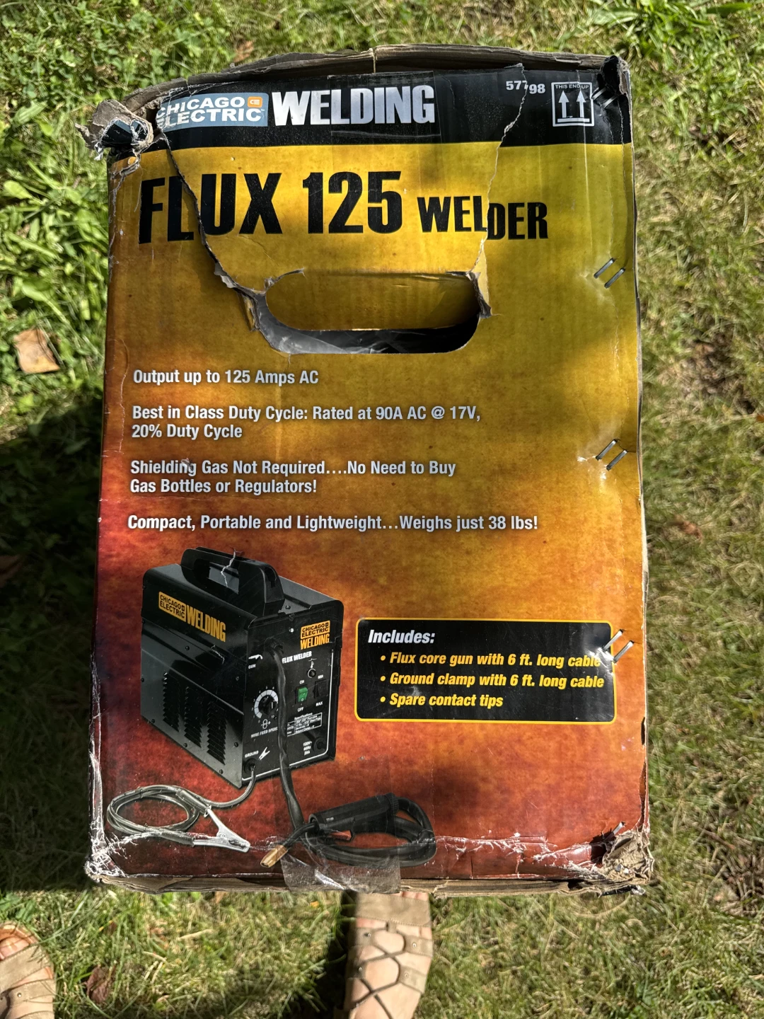 Chicago Electric Flux 125 Welder - photo 2