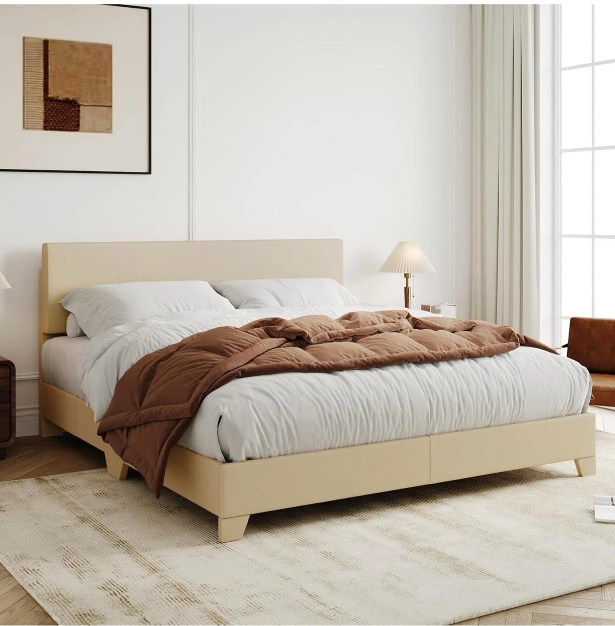 Adjustable Headboard Bed Frame - Full Size - photo 2