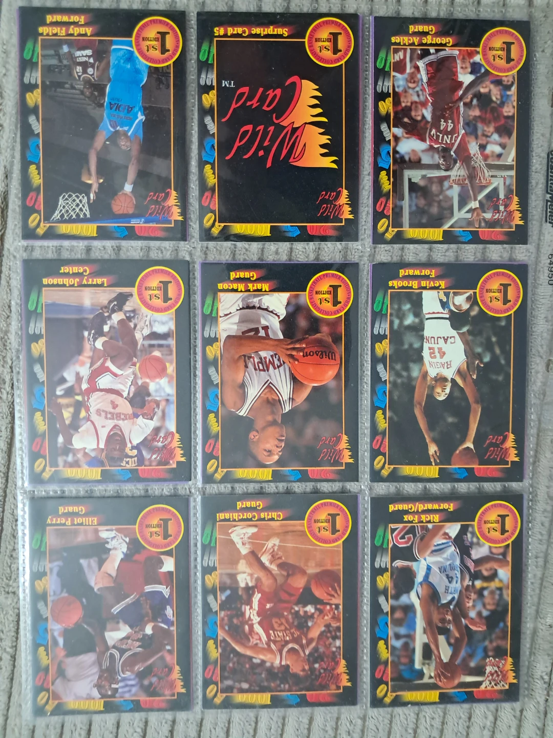 Assorted Sports Cards Collection