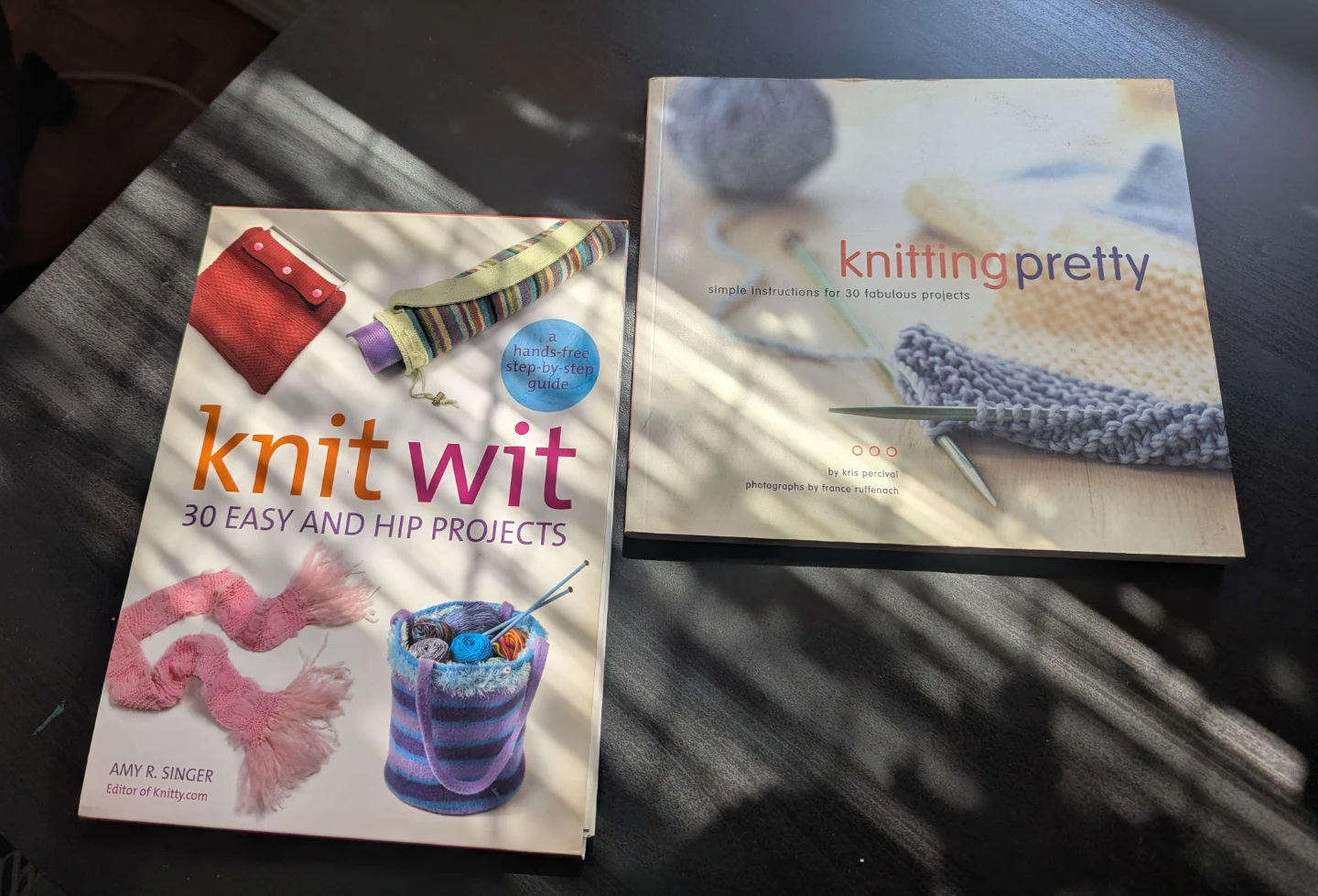 Knit Wit & Knitting Pretty Books