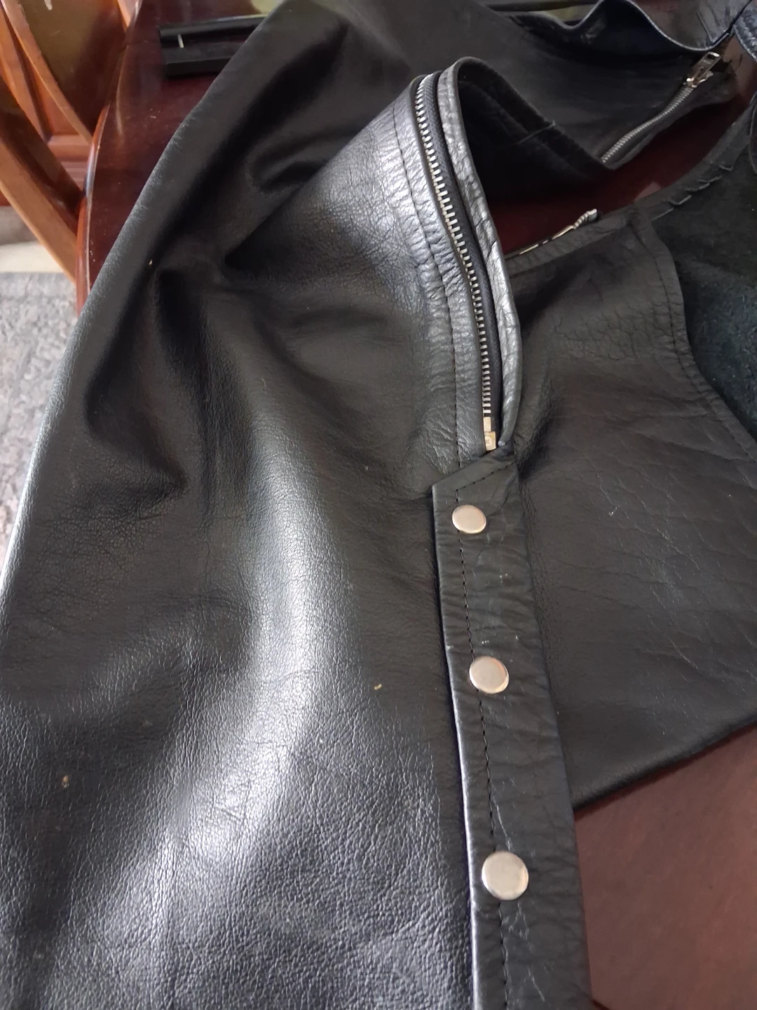 Road Gear Leather Chaps - photo 4