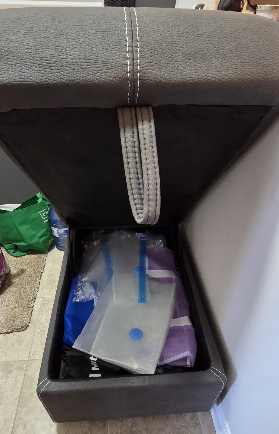 Storage Ottoman - 95x58x46cm - photo 3