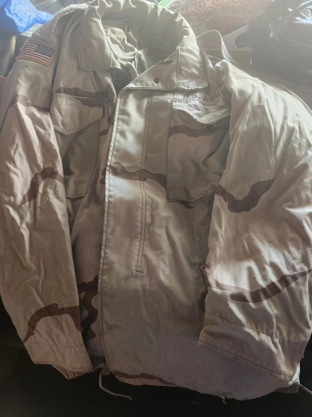 US Army Desert Camouflage Field Jacket - photo 4