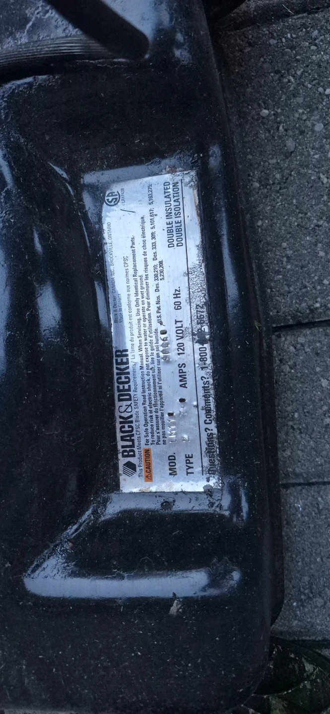 Black & Decker Electric Mower LM110 - photo 5