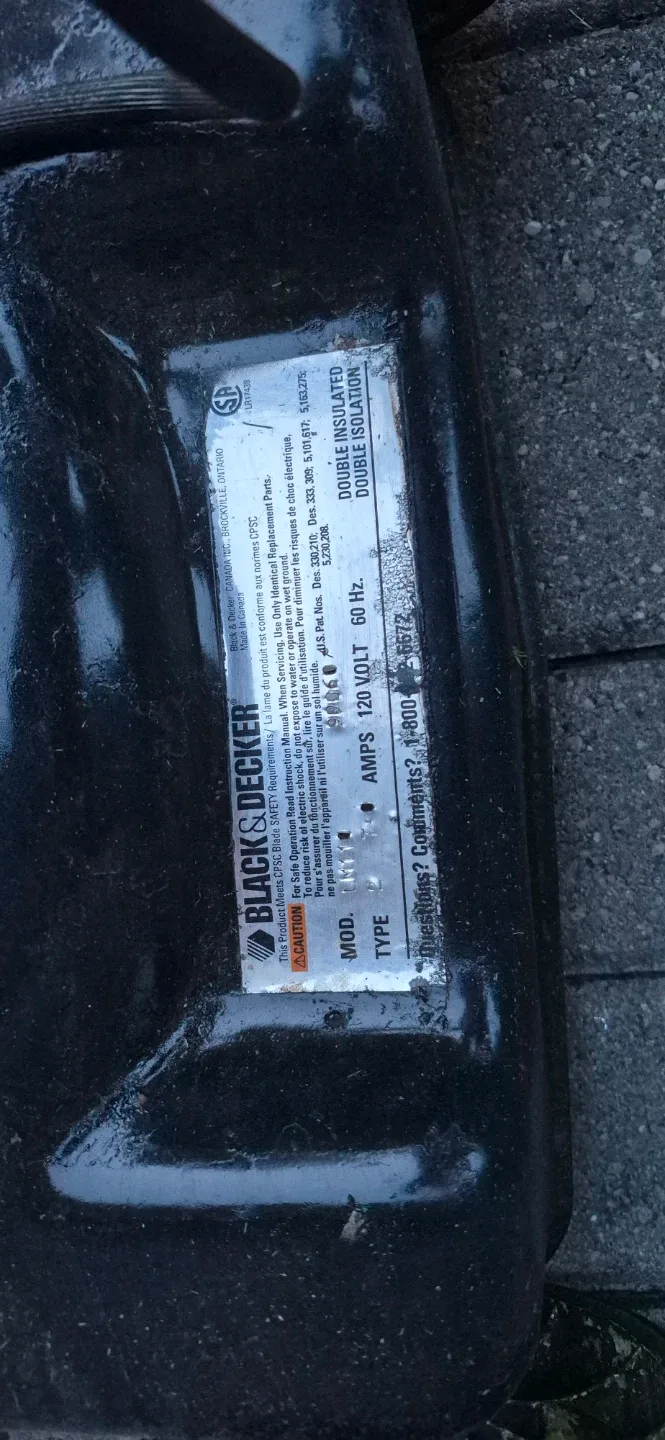 Black & Decker Electric Mower LM110 - photo 5