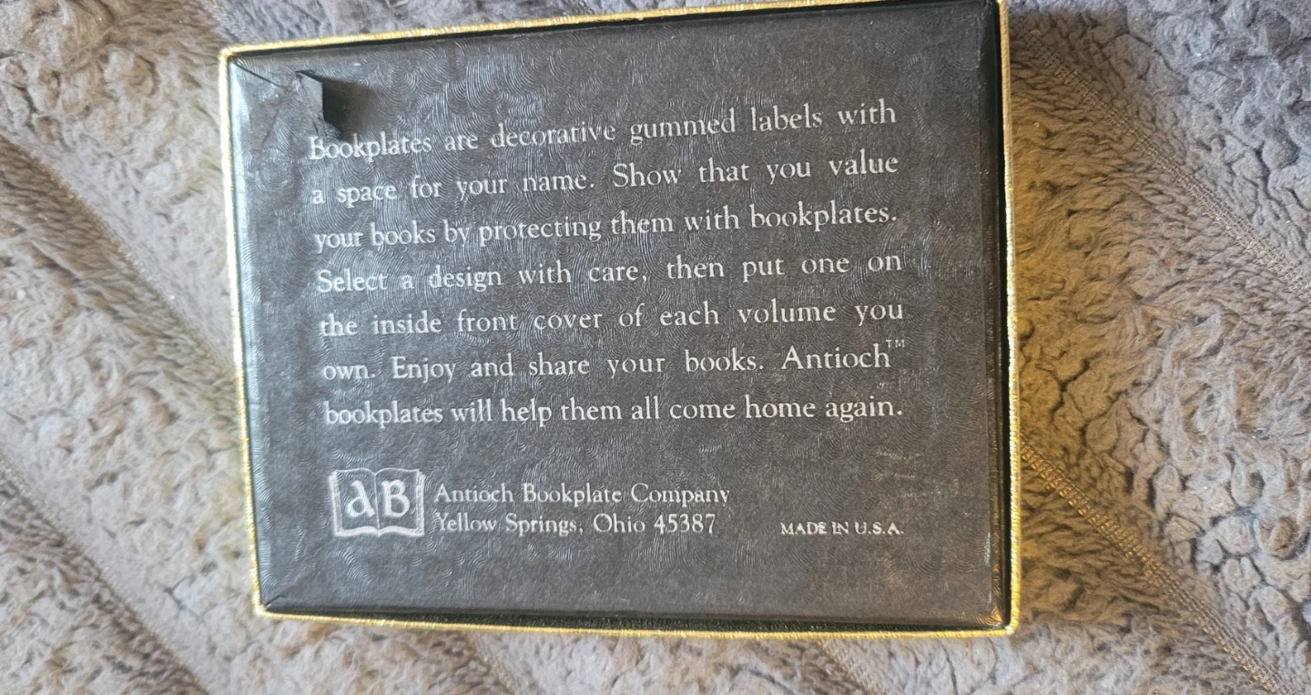 Antioch Bookplate Company Unicorn Bookplates - photo 5