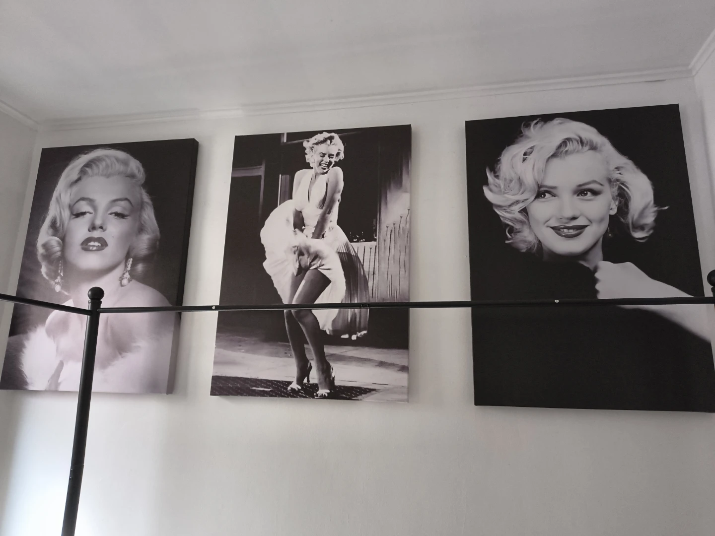 Set of 3 Marilyn Monroe Canvas Prints