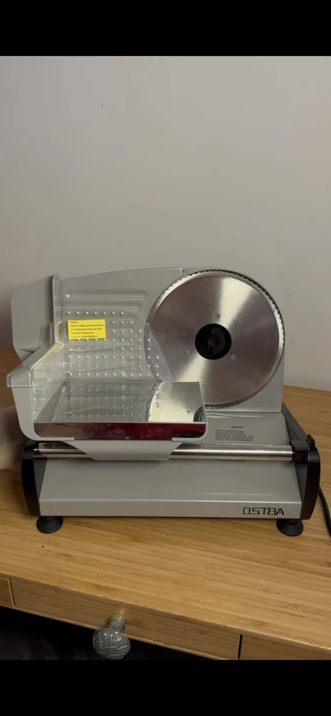 New OSTBA SL518 Food Slicer in box