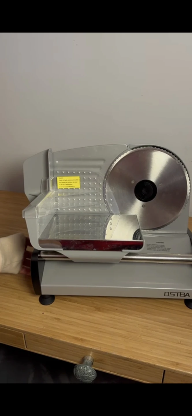 New OSTBA SL518 Food Slicer in box - photo 2