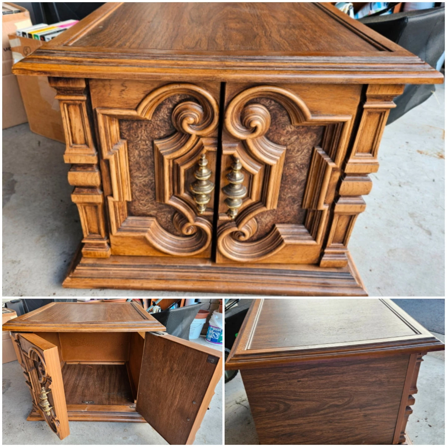 Ornate decorative end/side table