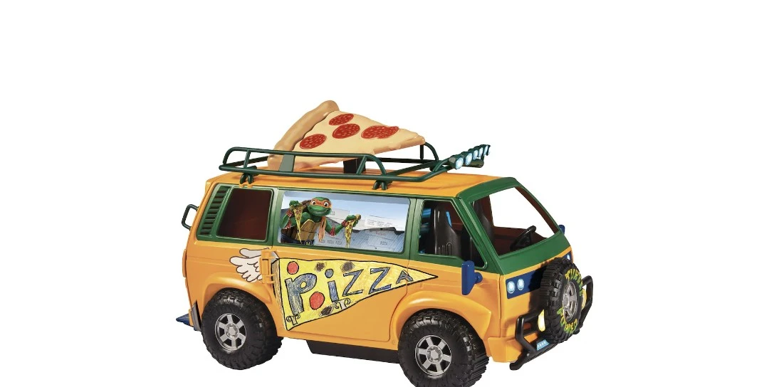 Teenage Mutant Ninja Turtles Mutant Mayhem Pizzafire Van Toy