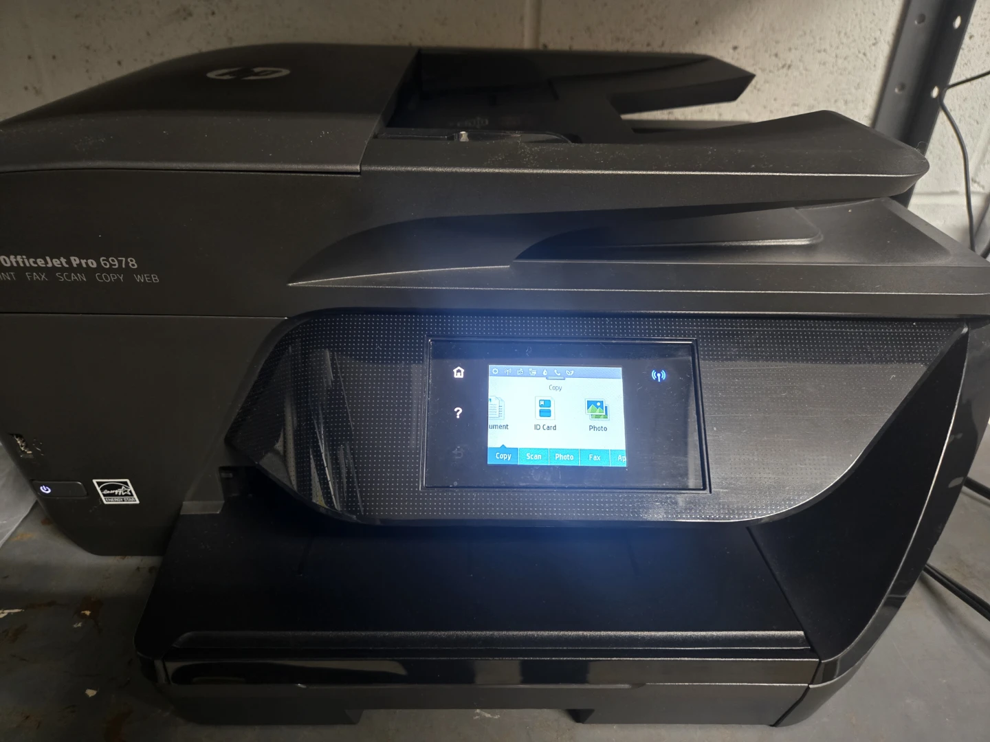HP OfficeJet Pro 6978 Printer- need ink - photo 2