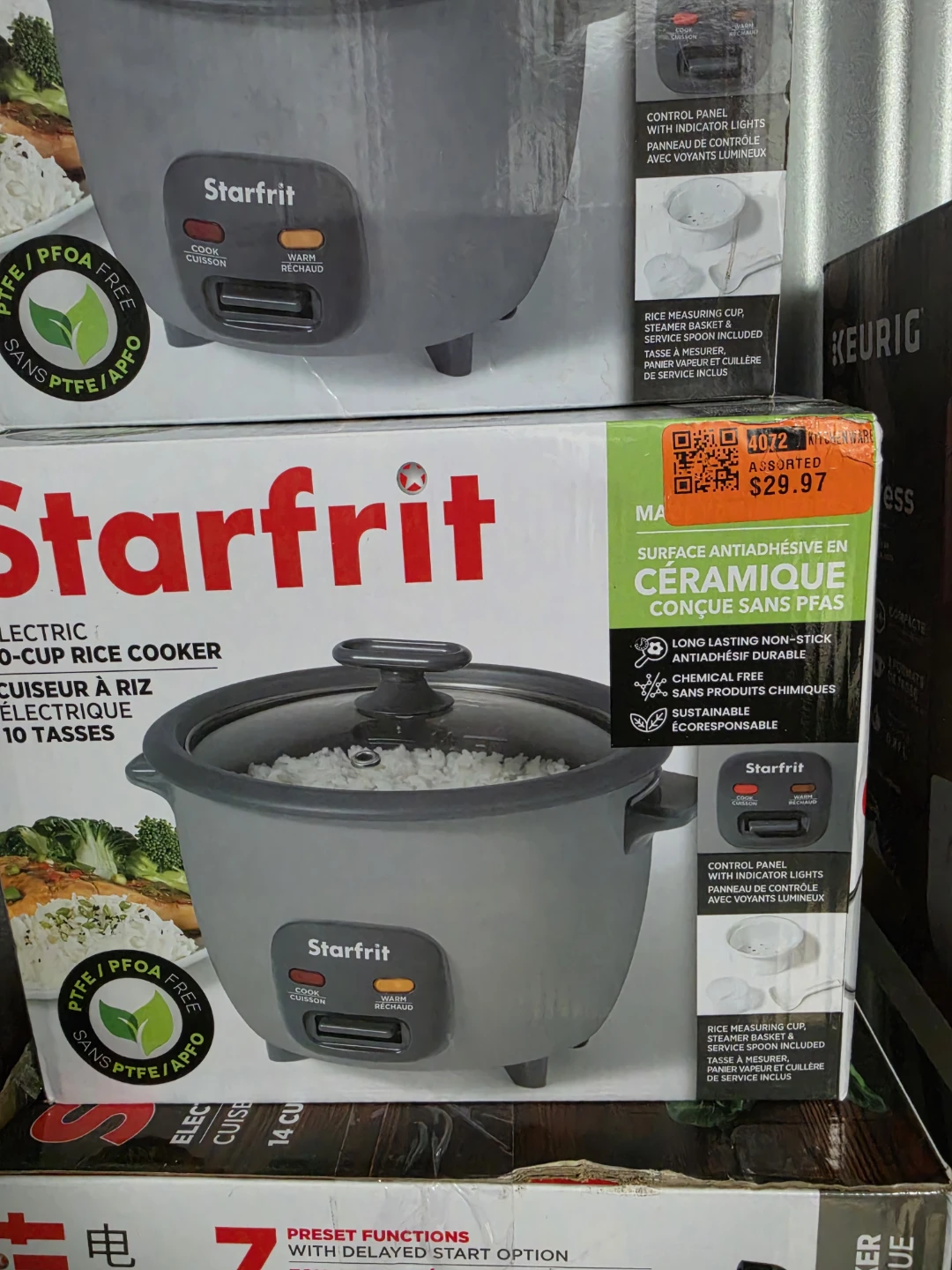 Starfrit 10-Cup Electric Rice Cooker