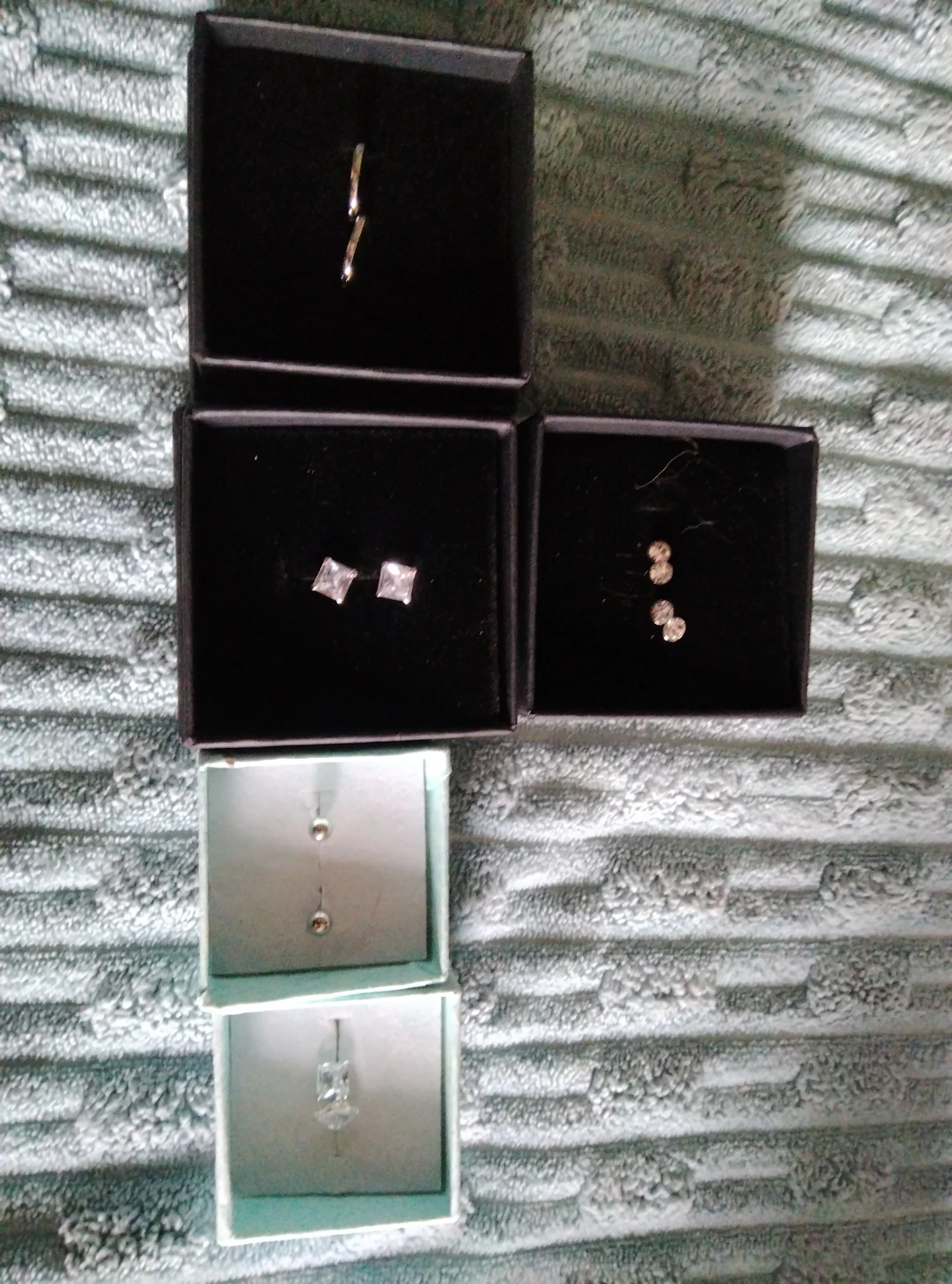 Assorted Sterling Silver Earrings Set