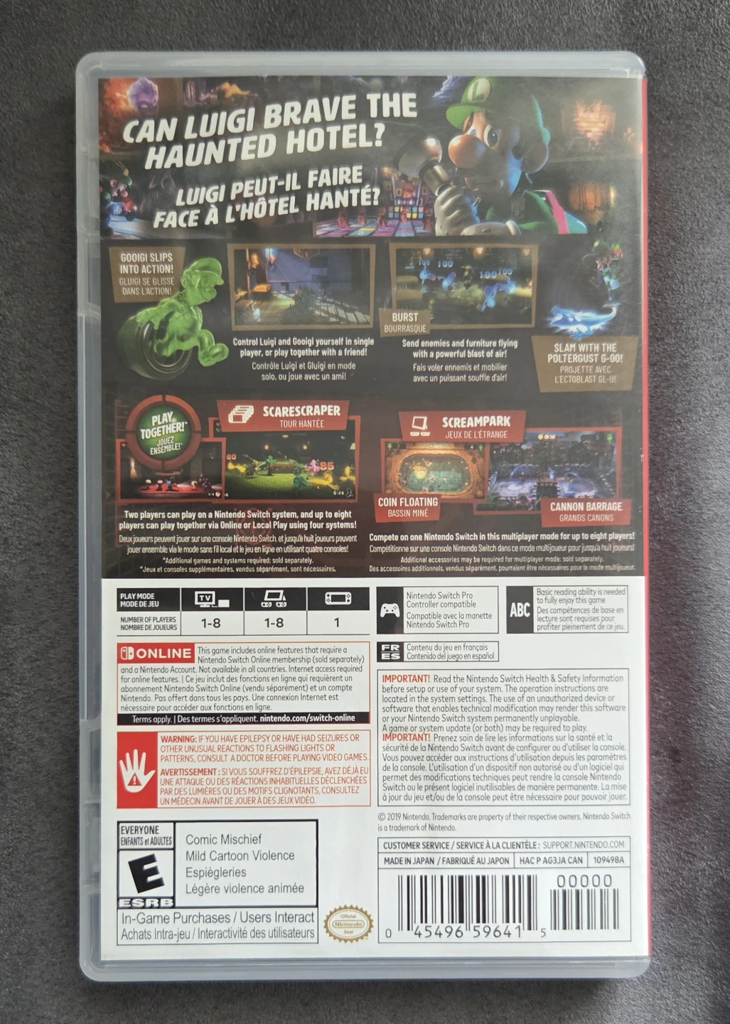 Luigi's Mansion 3 Nintendo Switch Game - photo 2
