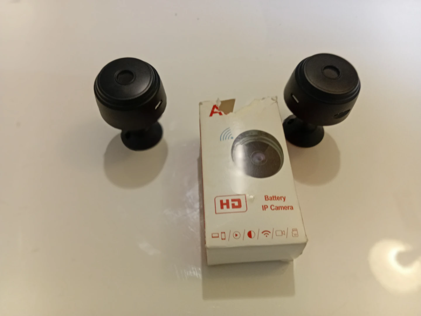 2 x HD Battery IP Cameras