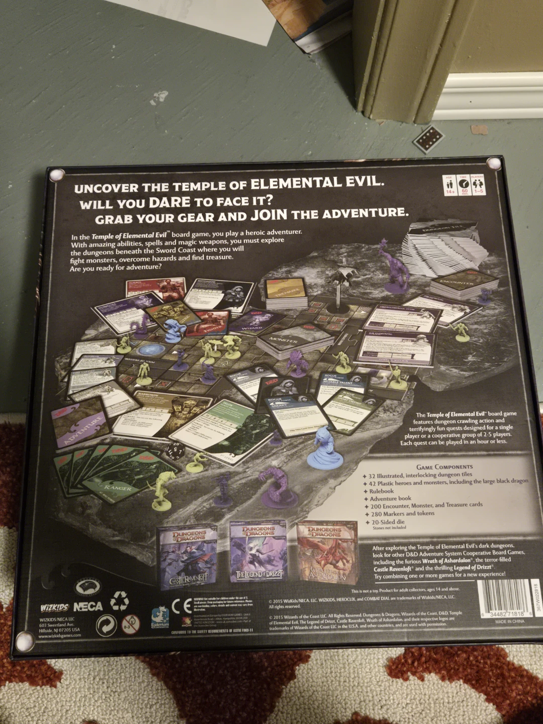 Dungeons & Dragons Temple of Elemental Evil Board Game - photo 2