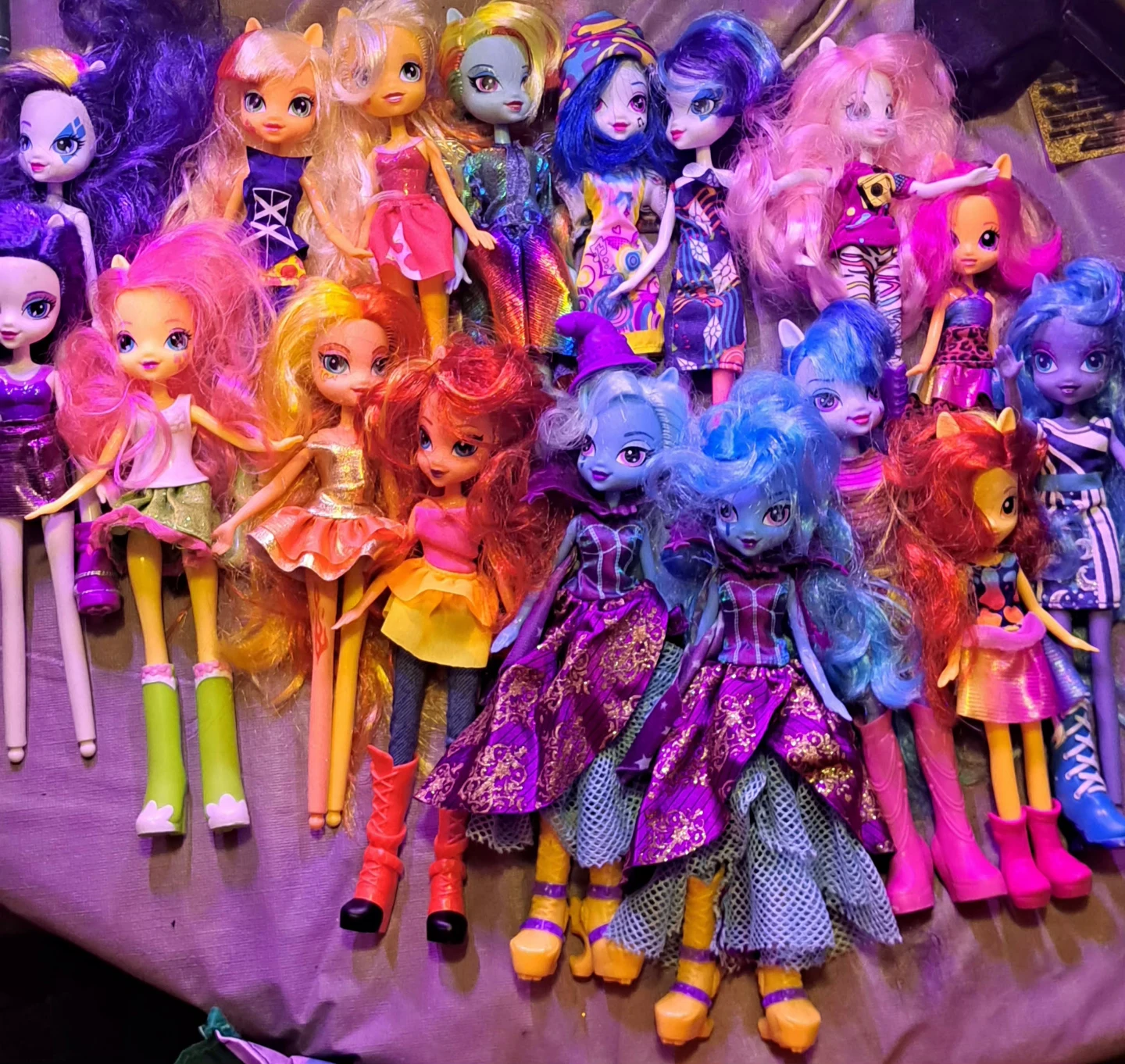 My Little Pony Equestria Girls & Mini Figures Lot