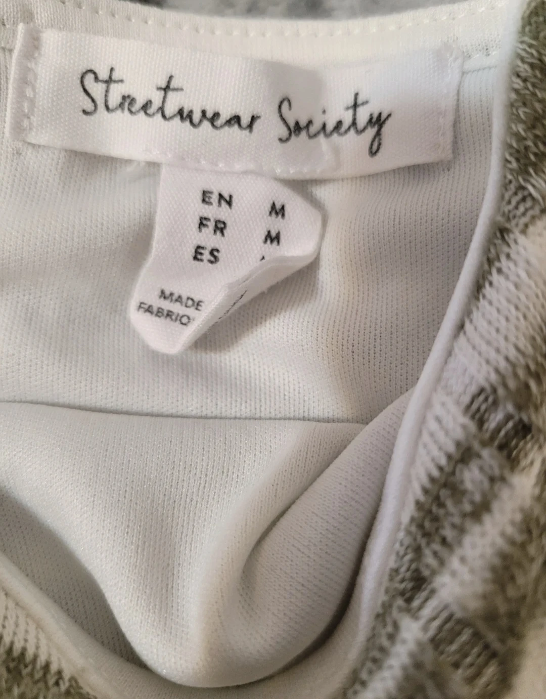 Streetwear Society Striped Dress - Size M - photo 4